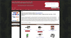 Desktop Screenshot of homewoodltd.co.uk