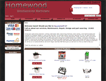 Tablet Screenshot of homewoodltd.co.uk
